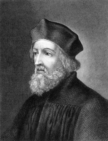1324-1384; ジョン ・ ウィクリフ、英語聖書翻訳および改革者の